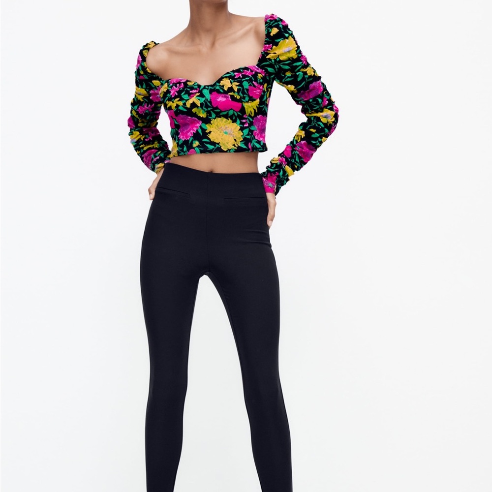 ZARA Floral Printed‎ Top